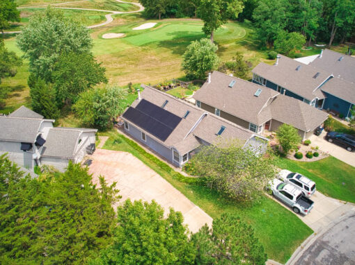 6.8 kW Residential REC Solar Installation in Lawrence, Kansas